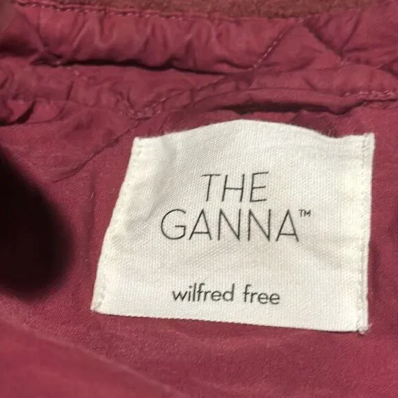 Aritzia Wilfred Free Womens The Ganna Shirt Jacket Shacket Size XL Fits a Small - Picture 3 of 7